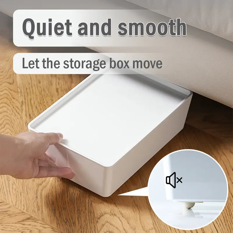 🔄 360 Degree Rotation Self Adhesive Mini Caster Wheels