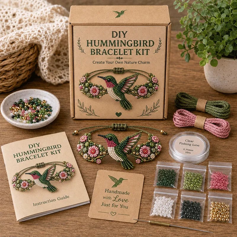 🔥🐙DIY Beaded Bracelet Making Kit
