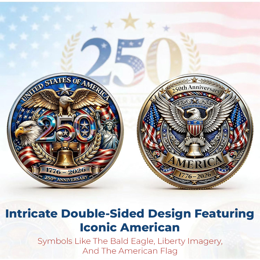 🔥Last Day 50% OFF🔥America 250 Years Commemorative Coin