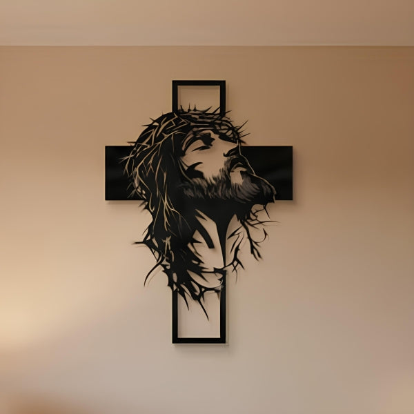 ✝️Modern metal wall cross | JESUMET