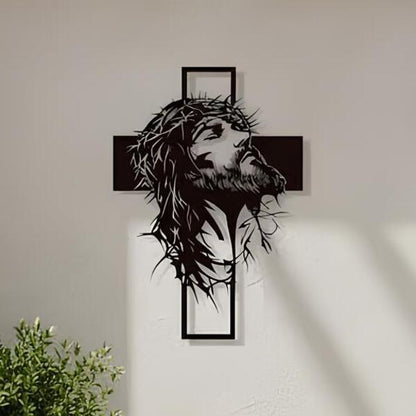 ✝️Modern metal wall cross | JESUMET