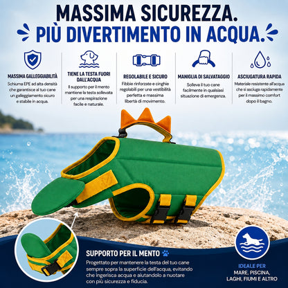 Giubbotto Salvagente per Cani Wravion™