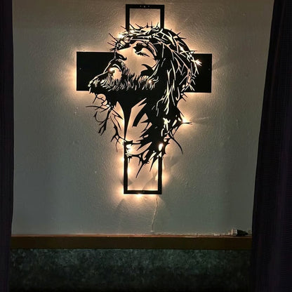 ✝️Modern metal wall cross | JESUMET