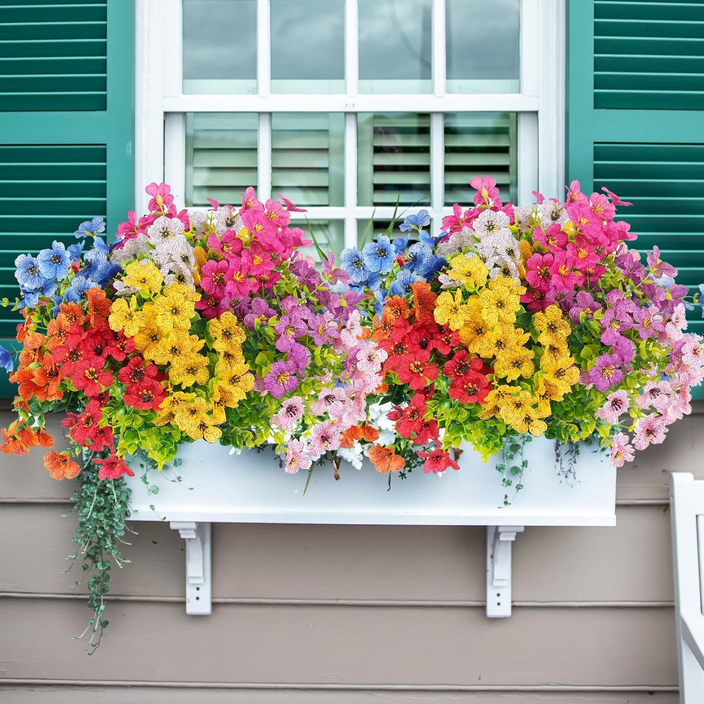 💥Only $3.98Last Day Promotion!🌺UV Resistant Colorful Artificial Flower