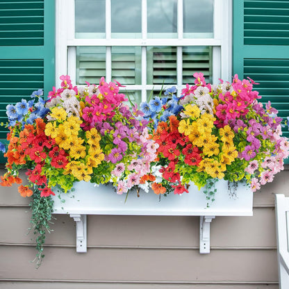 💥Only $3.98Last Day Promotion!🌺UV Resistant Colorful Artificial Flower