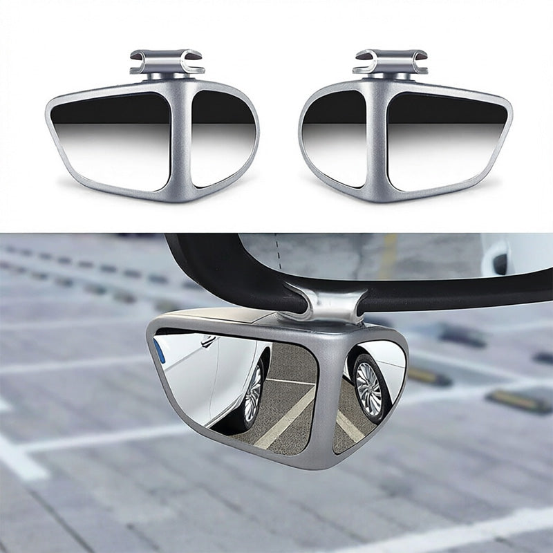 🚗 360° Blind Spot Wide-Angle Rearview Mirror