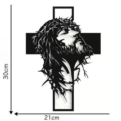 ✝️Modern metal wall cross | JESUMET