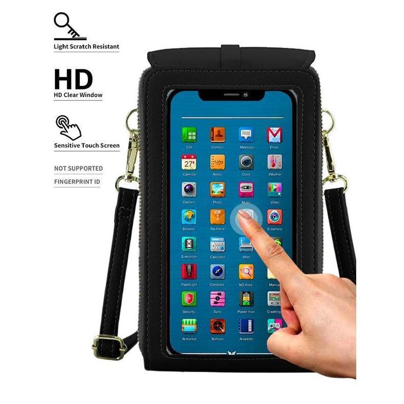 🔥Final 3 Hours: 60% OFF 2026 Trendy Minimalist Elegant Women's Touchscreen Crossbody Phone Wallet