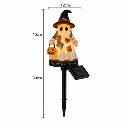 👻Personalized Solar Ghost Garden Stake Light – A Seasonal Glow for Your Garden