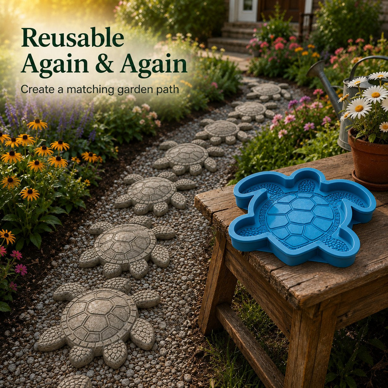 💥Last-Day Sale - Ocean Garden Art Mold