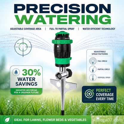 🎁 Hot Sale 49% OFF 🔥Stainless Steel Rotary Irrigation Tripod Telescopic Support Sprinkler