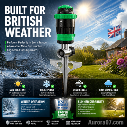 🎁 Hot Sale 49% OFF 🔥Stainless Steel Rotary Irrigation Tripod Telescopic Support Sprinkler