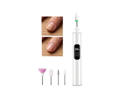 🥳2026 HOT SALE🥳💞50K+ SOLD!💅✨ 50% OFF! Professional Electric Nail Polisher – Smooths thick nails, 99-speed display. Multiple heads for shaping & buffing. Salon at home! 🌟💎