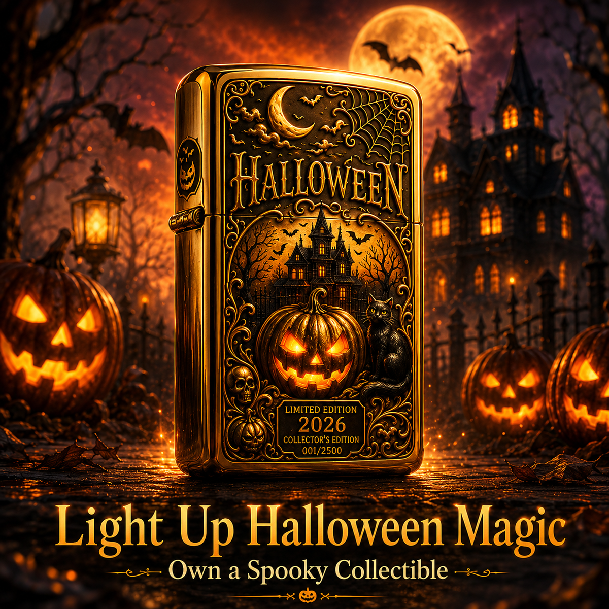⚡️Last Day 49% OFF - 🎃 2026 Limited Edition Halloween Lighter（BUY 2 FREE SHIPPING）