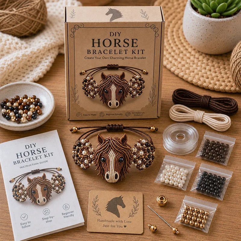 🔥🐙DIY Beaded Bracelet Making Kit
