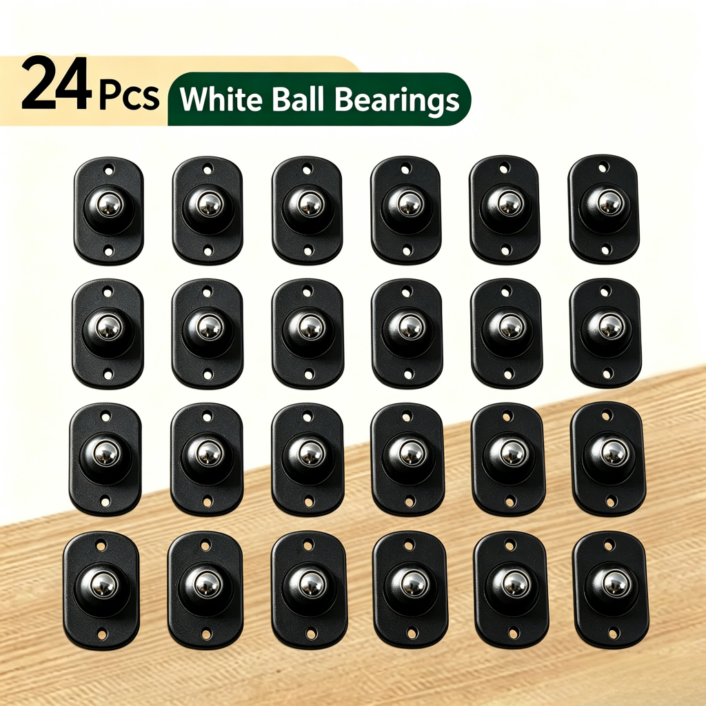 🔄 360 Degree Rotation Self Adhesive Mini Caster Wheels