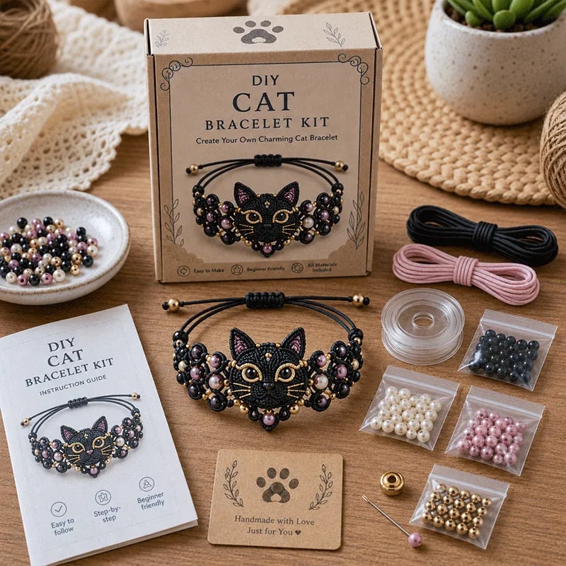 🔥🐙DIY Beaded Bracelet Making Kit