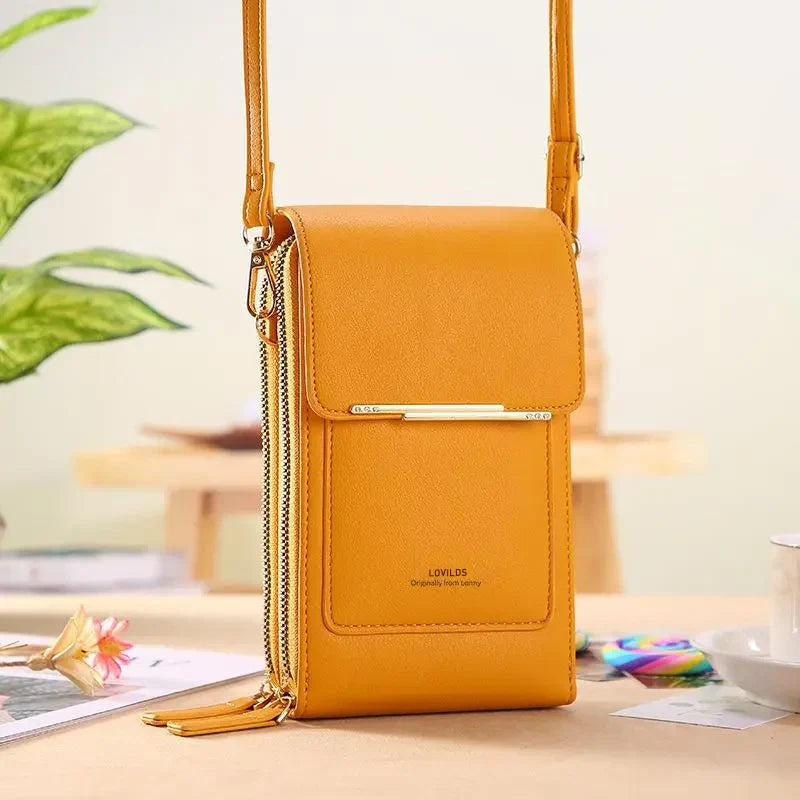 🔥Final 3 Hours: 60% OFF 2026 Trendy Minimalist Elegant Women's Touchscreen Crossbody Phone Wallet