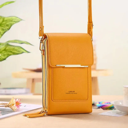 🔥Final 3 Hours: 60% OFF 2026 Trendy Minimalist Elegant Women's Touchscreen Crossbody Phone Wallet