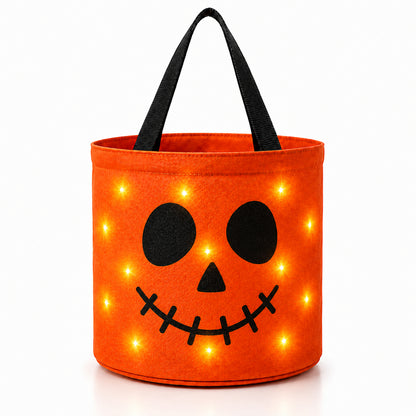 🎃 Wravion™ LED Halloween Candy Bucket