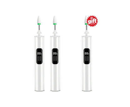 🥳2026 HOT SALE🥳💞50K+ SOLD!💅✨ 50% OFF! Professional Electric Nail Polisher – Smooths thick nails, 99-speed display. Multiple heads for shaping & buffing. Salon at home! 🌟💎