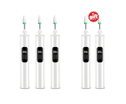 🥳2026 HOT SALE🥳💞50K+ SOLD!💅✨ 50% OFF! Professional Electric Nail Polisher – Smooths thick nails, 99-speed display. Multiple heads for shaping & buffing. Salon at home! 🌟💎
