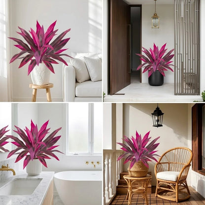 🏆Flash Sale⚡ 50K+ SOLD! Large Artificial Boston Fern & Dragon's Blood Tree Plants 🌼