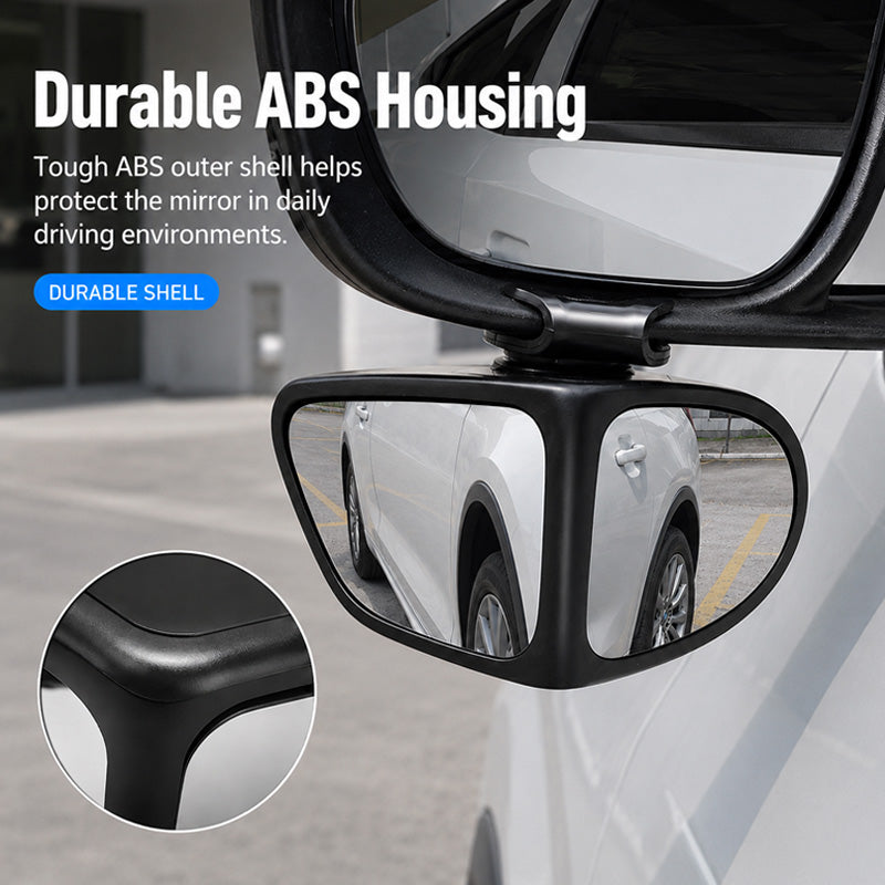 🚗 360° Blind Spot Wide-Angle Rearview Mirror