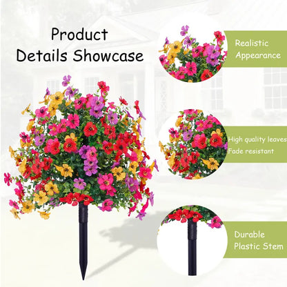 💥Only $3.98Last Day Promotion!🌺UV Resistant Colorful Artificial Flower