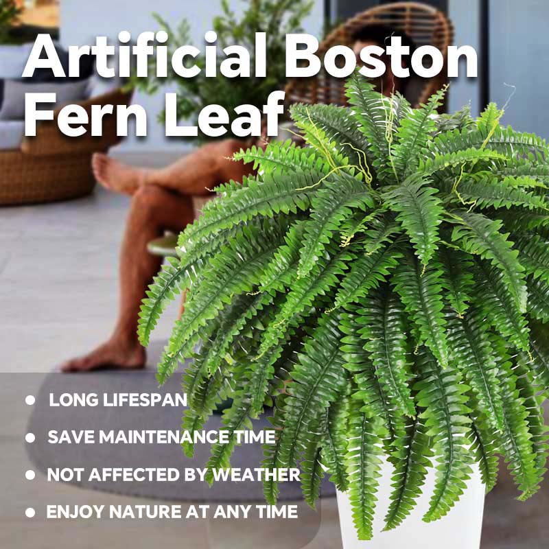 🔥 Last Day 50% OFF 🌱 UV-Resistant Lifelike Artificial Boston Fern