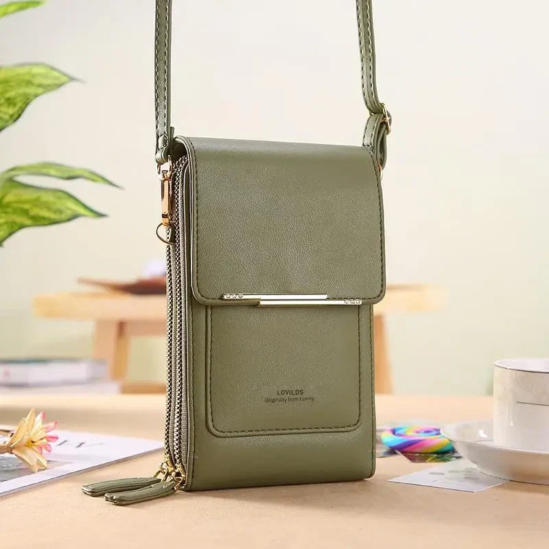🔥Final 3 Hours: 60% OFF 2026 Trendy Minimalist Elegant Women's Touchscreen Crossbody Phone Wallet