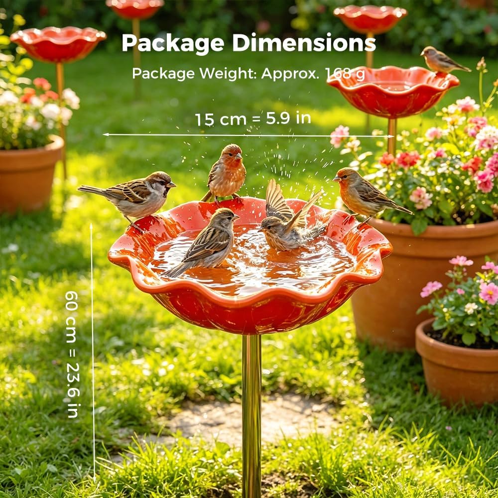Handmade metal flower garden decoration