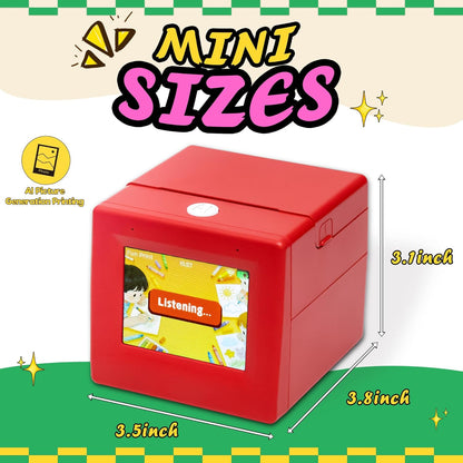 Smart AI Voice Sticker Printer for Kids