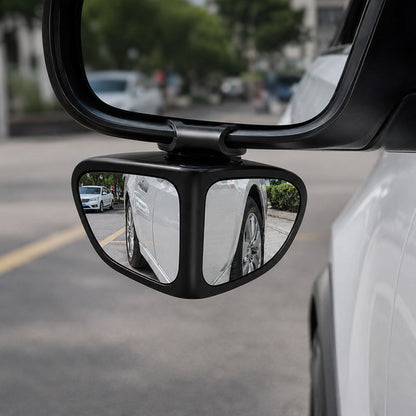 🚗 360° Blind Spot Wide-Angle Rearview Mirror