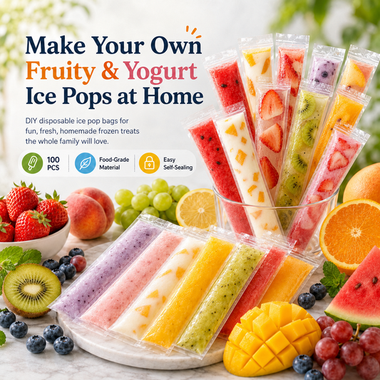 ✨2026 HOT SALE✨-100 PCS Food-grade disposable popsicle bags