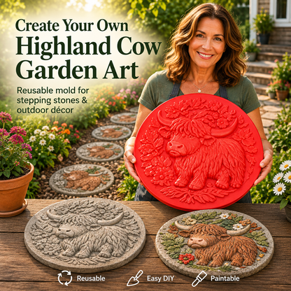 💥 Last-Day Sale - Garden Art Stepping Stone Mold💥