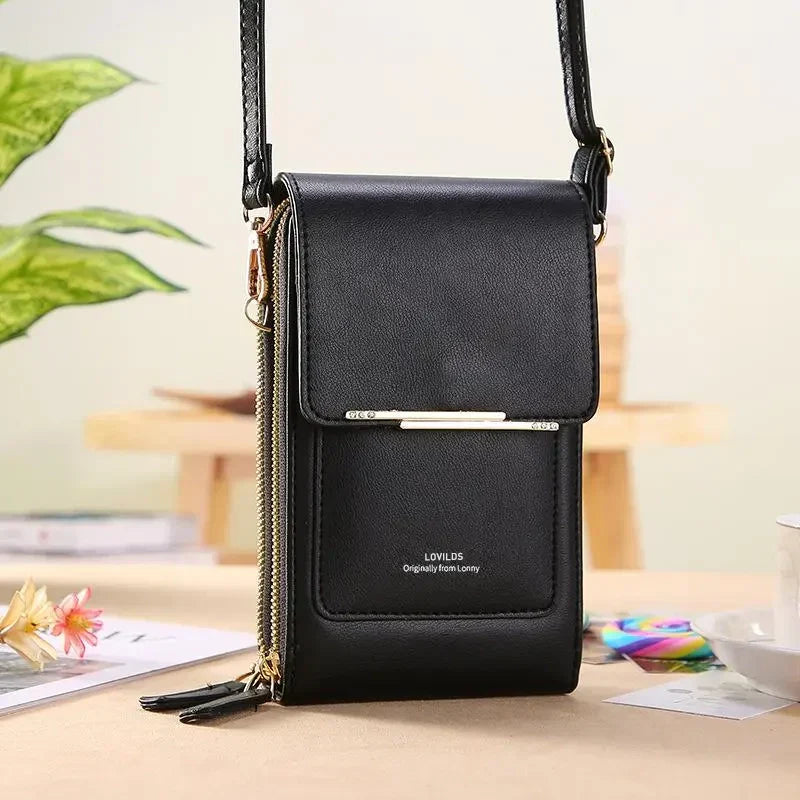 🔥Final 3 Hours: 60% OFF 2026 Trendy Minimalist Elegant Women's Touchscreen Crossbody Phone Wallet