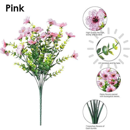 💥Only $3.98Last Day Promotion!🌺UV Resistant Colorful Artificial Flower