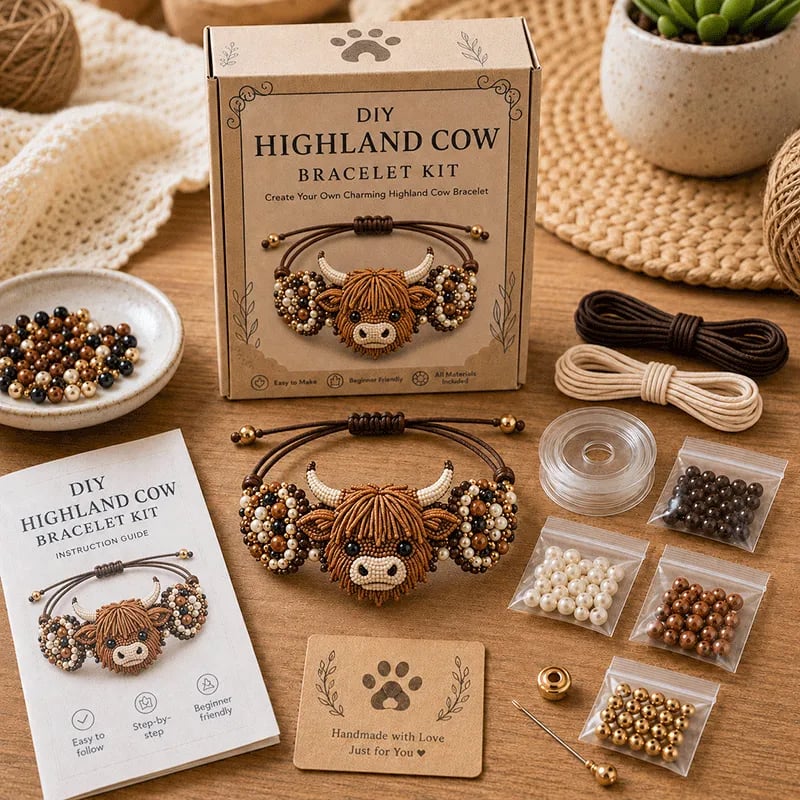 🔥🐙DIY Beaded Bracelet Making Kit