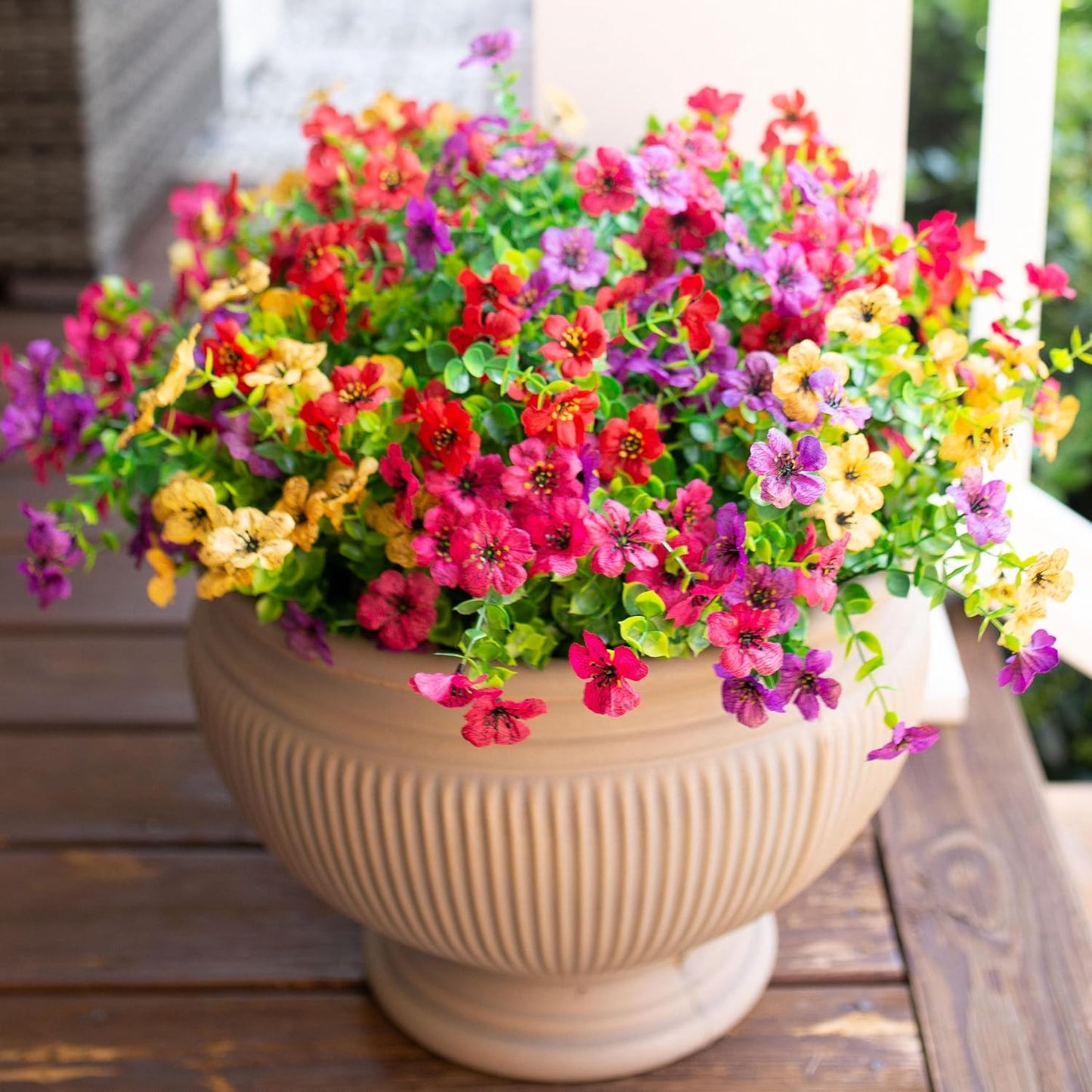 💥Only $3.98Last Day Promotion!🌺UV Resistant Colorful Artificial Flower