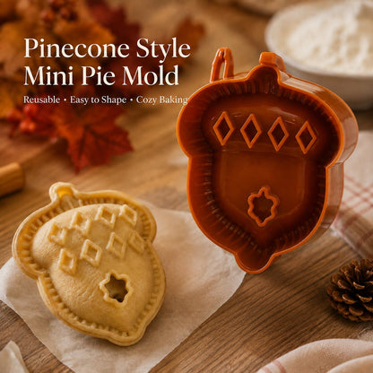 🔥 Make Adorable Holiday Pies Fast – Christmas Mini Pie Mold Set 🎄🥧