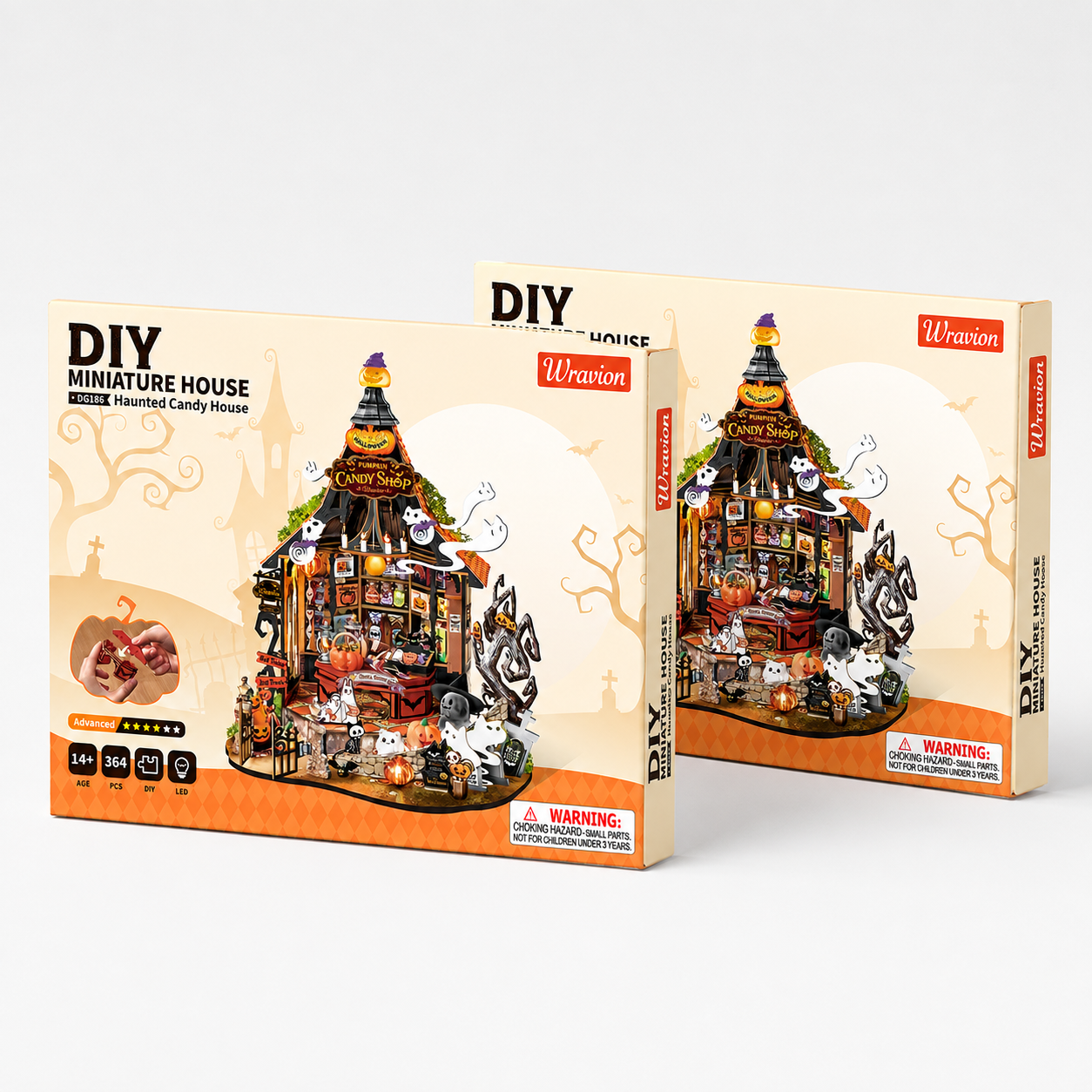 Wravion DIY Miniature House - Haunted Candy House DG186