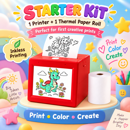 Smart AI Voice Sticker Printer for Kids