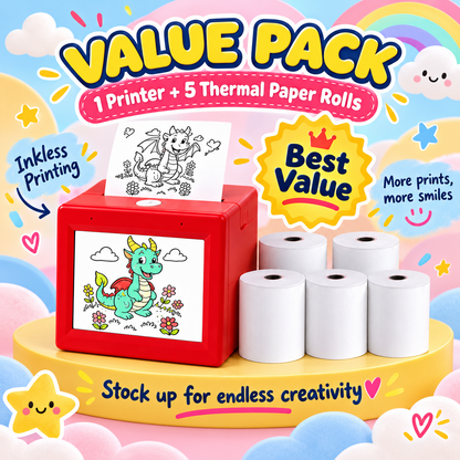 Smart AI Voice Sticker Printer for Kids