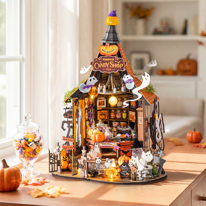 Rolife DIY Miniature House - Haunted Candy House DG186