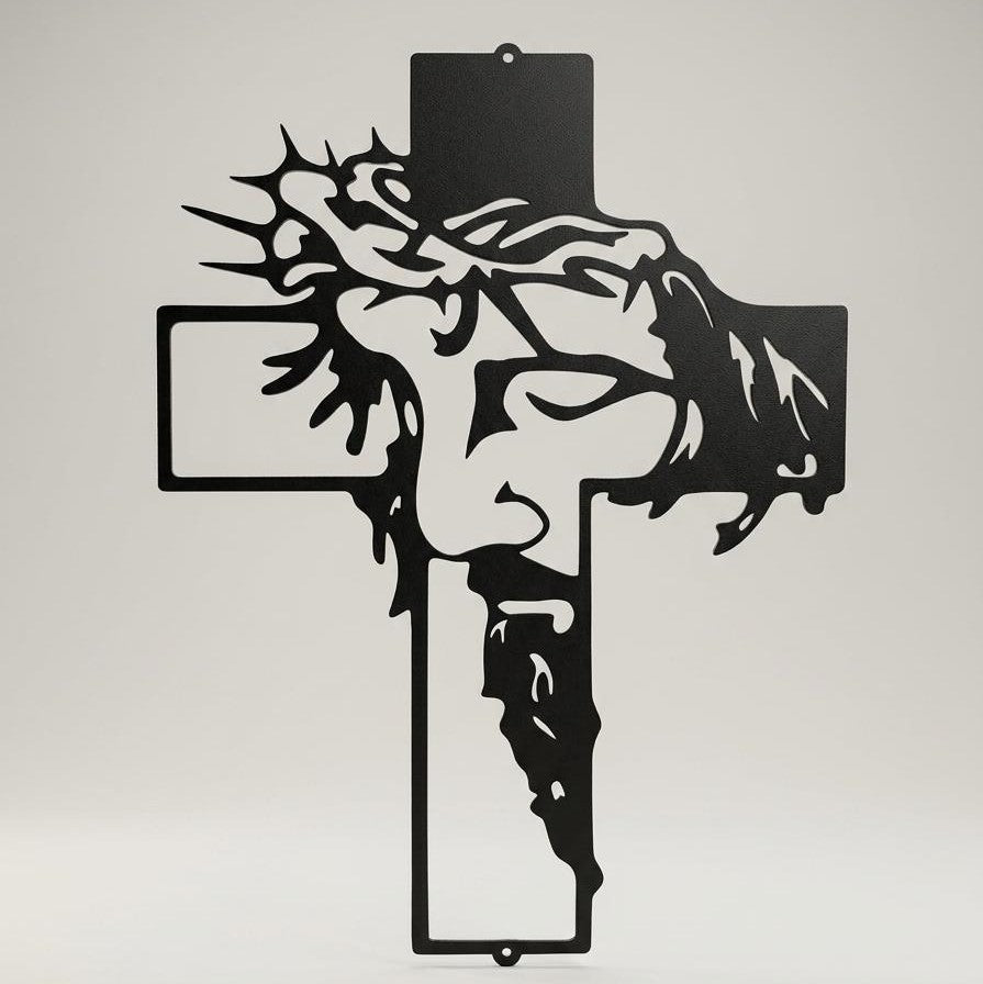✝️Modern metal wall cross | JESUMET