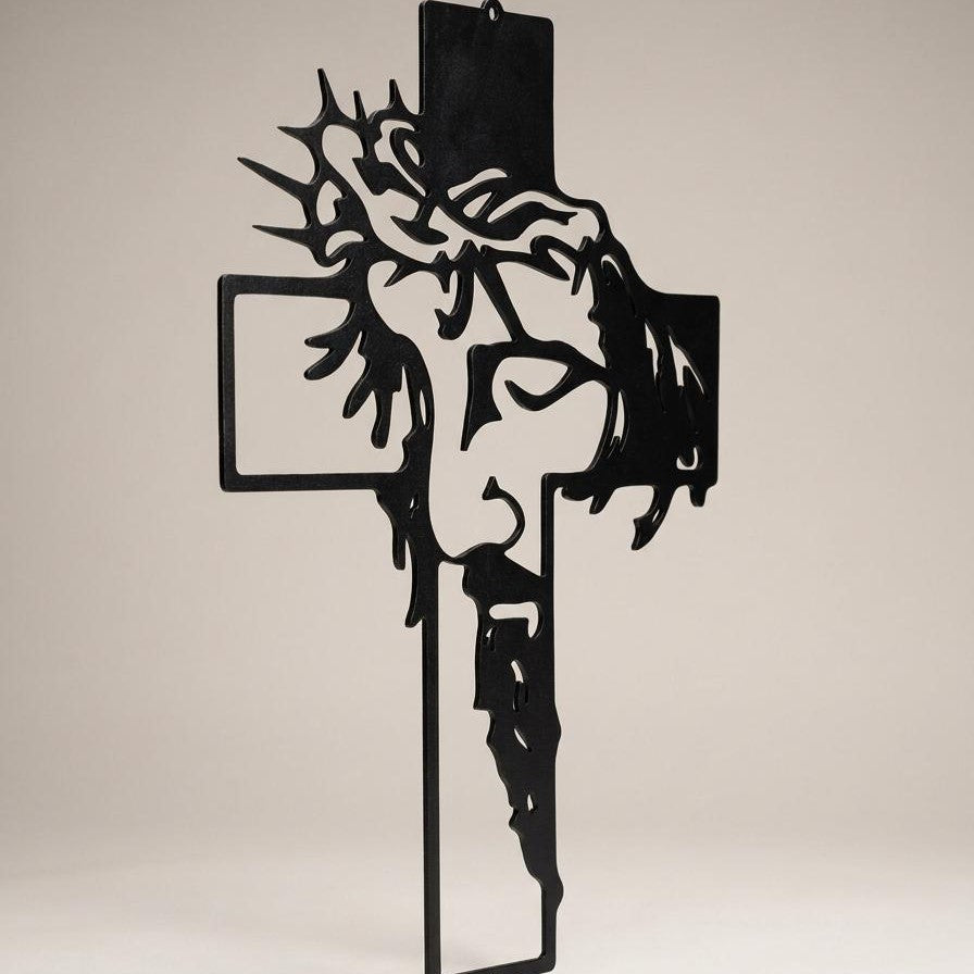 ✝️Modern metal wall cross | JESUMET