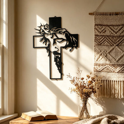 ✝️Modern metal wall cross | JESUMET