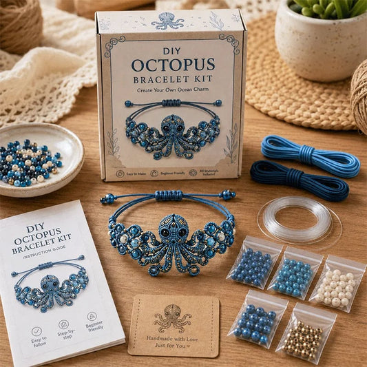 🔥🐙DIY Beaded Bracelet Making Kit
