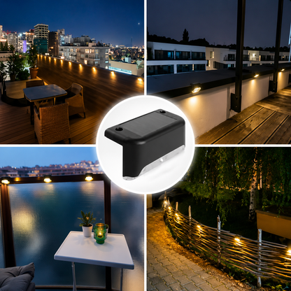 Set 4 Lămpi Solare de Exterior